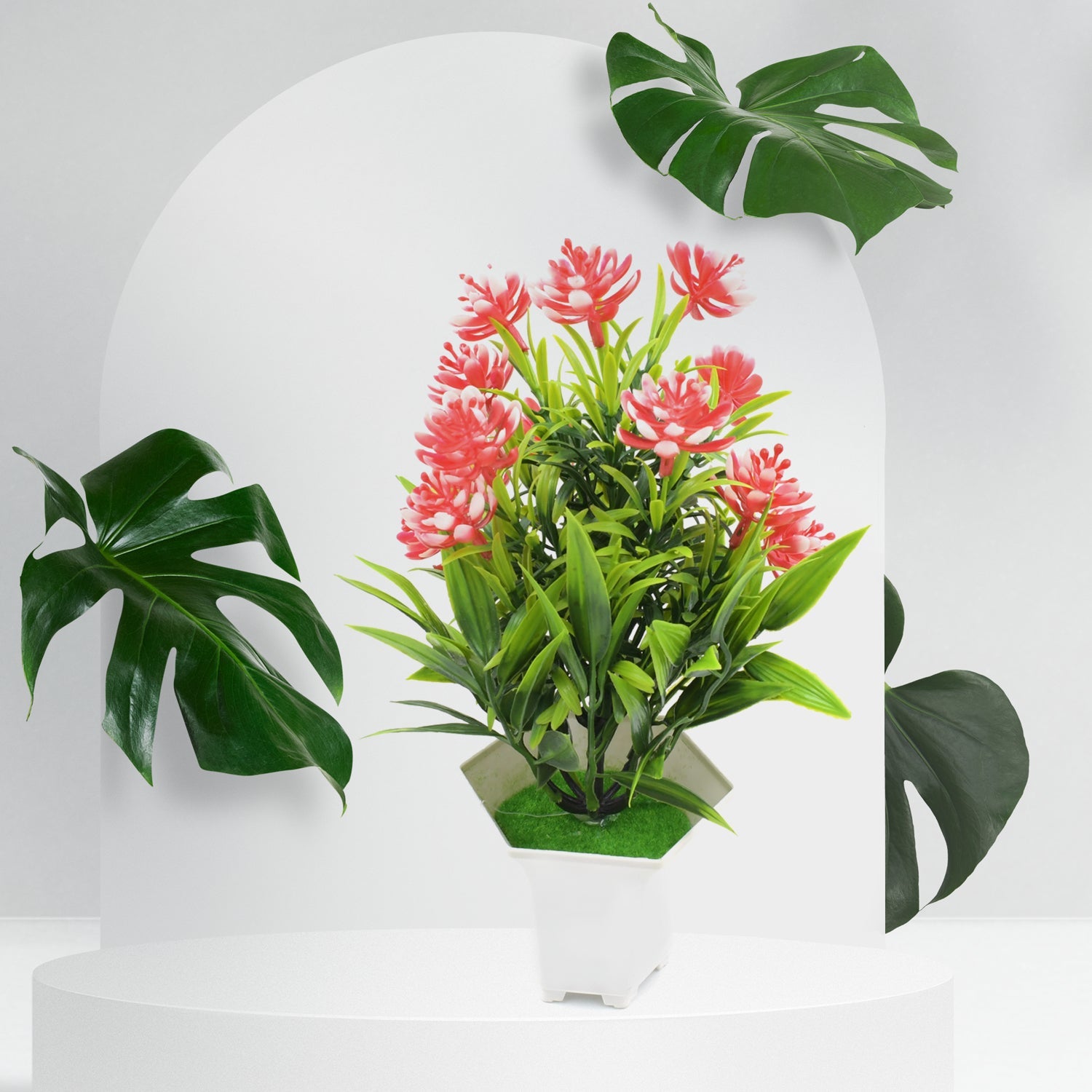 Wild Artificial Flower Plants with Cute Pot | Flower Plant for Home Office Decor | Tabletop and Desk Decoration | Artificial Flower for Balcony Indoor Decor, Plants for Living Room (1 Pc) Wild Artificial Flower Plants with Cute Pot | Flower Plant for Home Office Decor | Tabletop and Desk Decoration | Artificial Flower for Balcony Indoor Decor, Plants for Living Room (1 Pc)